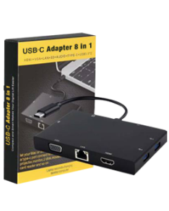 USB-C to HDML 8 in 1 Adapter