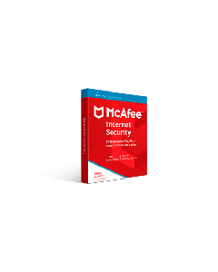 McAfee Internet Security (1YR, 1 User PC/Mac) Download