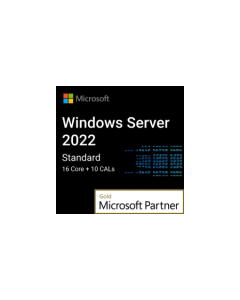 Microsoft windows Server 2022 Standard- 16 Core + 10 CALs 