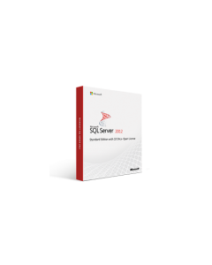  Microsoft SQL Server 2012 Standard Edition with 10 CALs - Open License