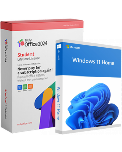 Truly Office Student Lifetime License + Windows 11 Home