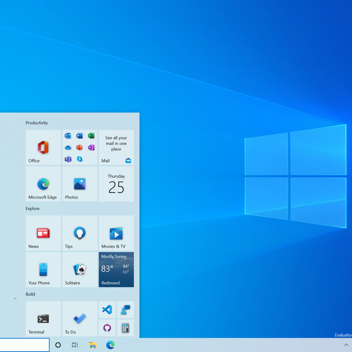 First Look at the All-New Start Menu in Windows 10