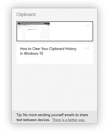 How to Clear Your Clipboard History in Windows 10