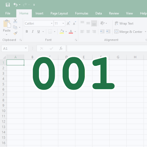 Add and Remove Leading Zeros in Excel