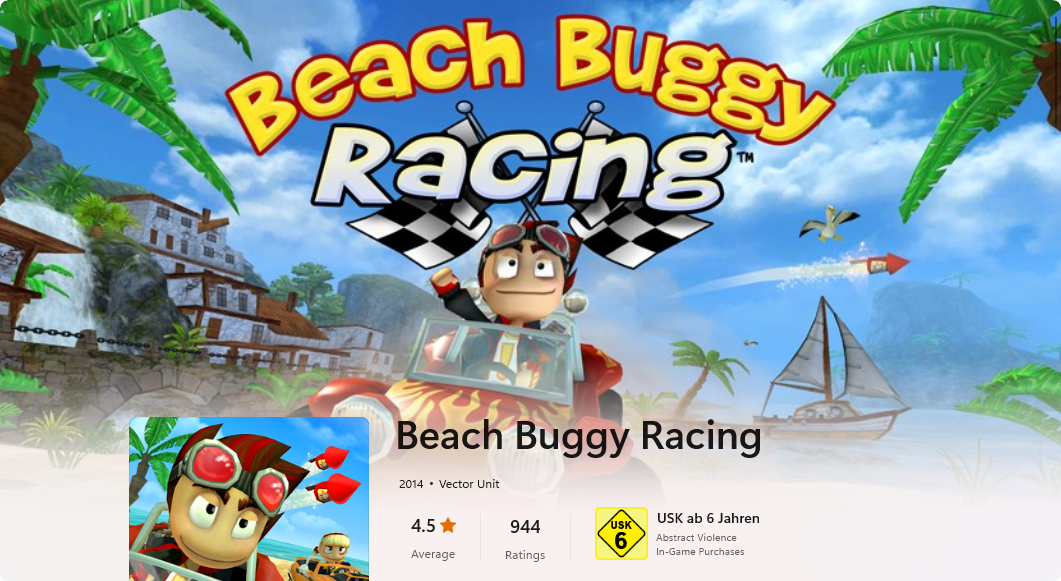 Racing de buggy na praia