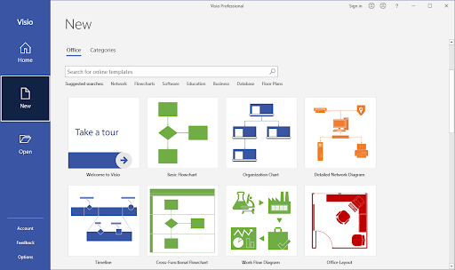 get started with visio