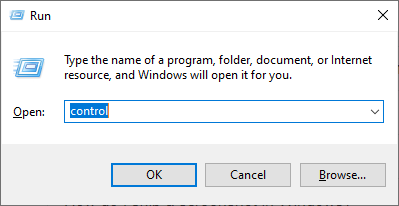 windows run dialog box