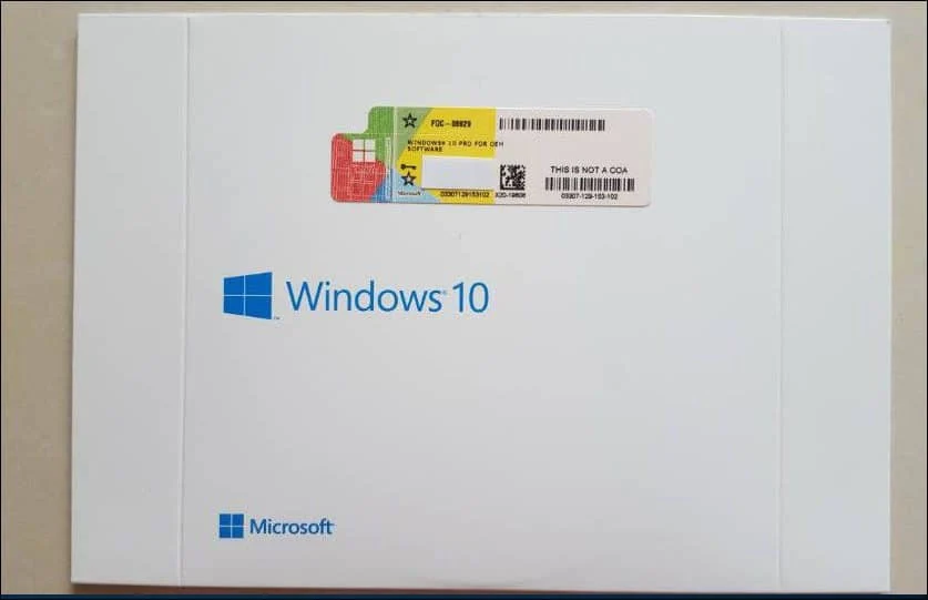 a physical copy of Windows 20 from a retailer