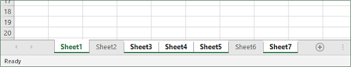 group 2 or more worksheets in excel