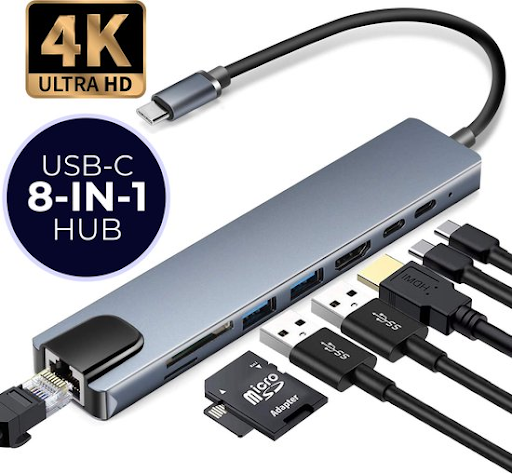 USB-C HUB 8-in-1
