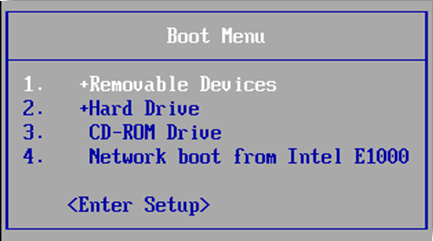How do I change BIOS boot order?