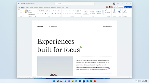 Microsoft  2021 Review: Ease of Use
