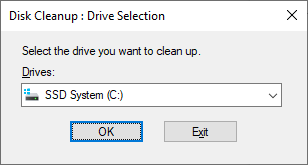 disk clean up C