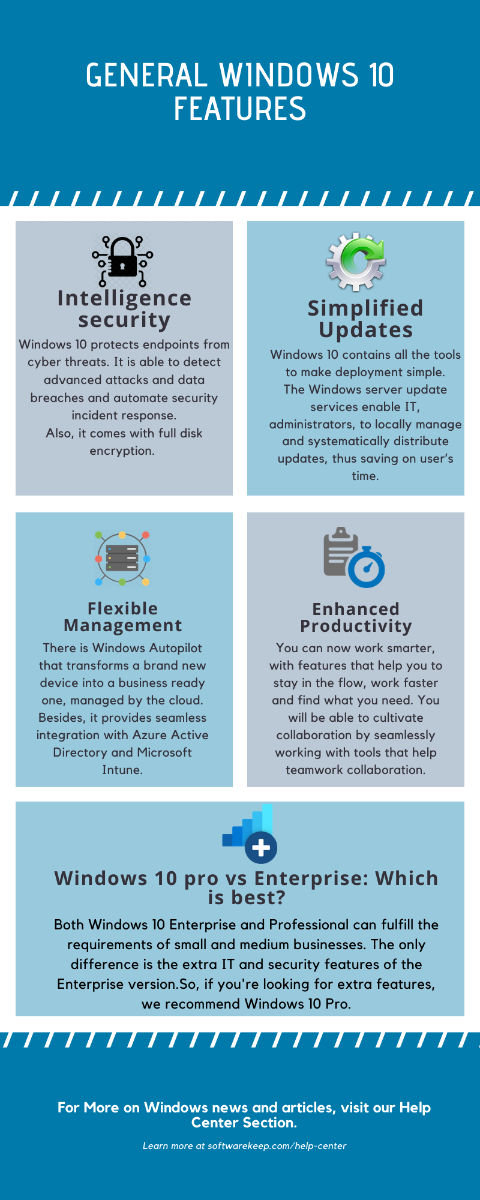 Windows 10 pro vs enterprise features