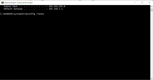 Elevated Command prompt