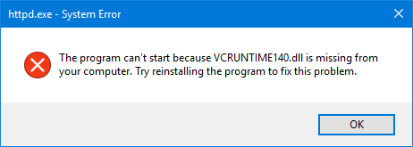 download vcruntime140.dll