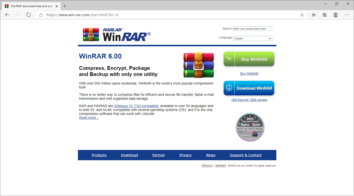 how to remove the WinRAR pop up