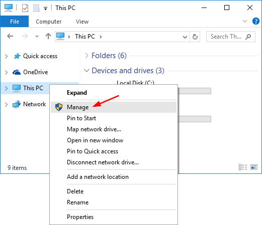el disco duro no se reconoce en absoluto en Windows