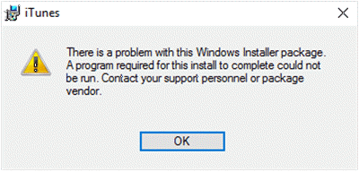 windows installer runs every time