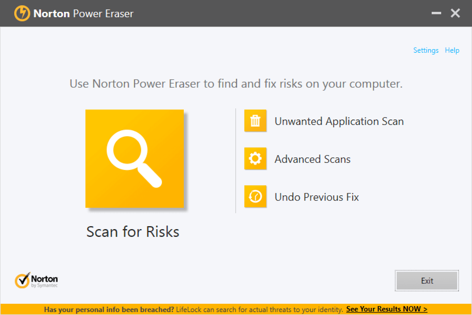 Norton Power eraser