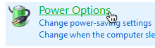 power options