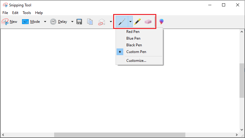 edit screenshot on windows