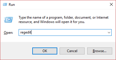 Windows Registry Editor 