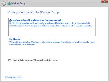 Windows installation guide